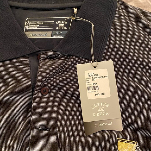Men's Gray Polo Shirt - Picture 6 of 7